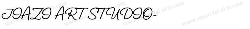 JIAZI ART STUDIO字体转换